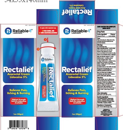 Rectalief 1oz Carton.jpg Carton rectalief - Rectalief 1oz Carton